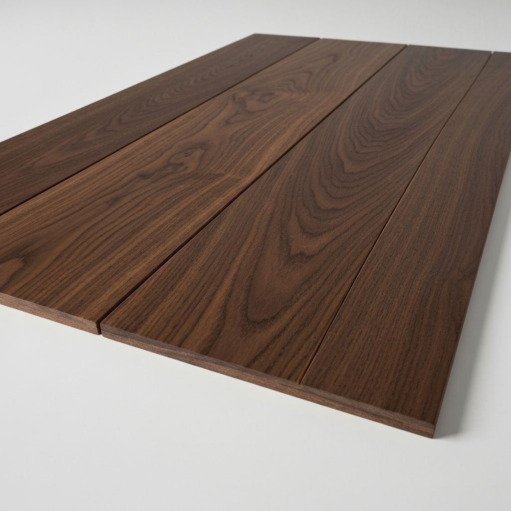 Walnut hardwood flooring available at Bellagio Flooring in Southern California